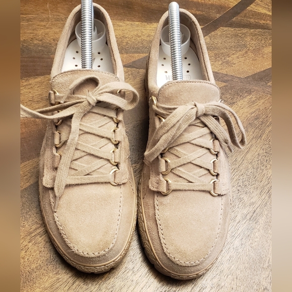 Mephisto Lady Originals Suede Walking Shoes - Tan, Women's Size 8.5 US - Picture 13 of 16